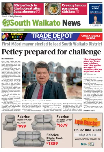 South Waikato News - 12 Oct 2022