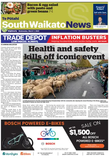 South Waikato News - 1 Mar 2023