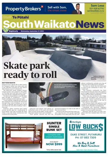 South Waikato News - 27 Sep 2023