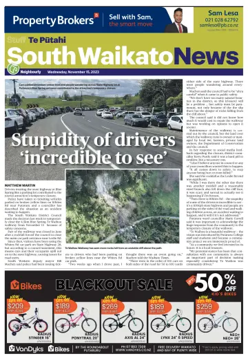 South Waikato News - 15 Nov 2023