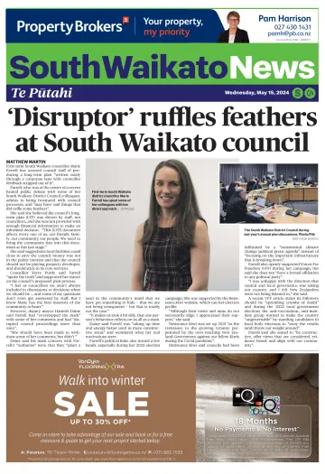 South Waikato News - 15 五月 2024