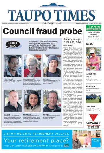 Taupo Times - 21 Jun 2013