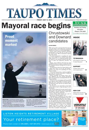 Taupo Times - 5 Jul 2013