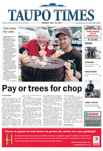 Taupo Times - 16 Jul 2013