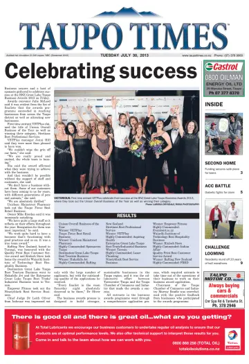 Taupo Times - 30 Jul 2013
