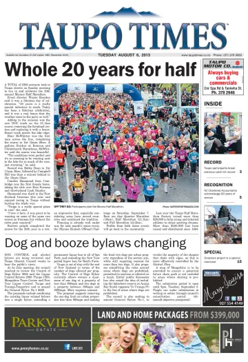 Taupo Times - 6 Aug 2013