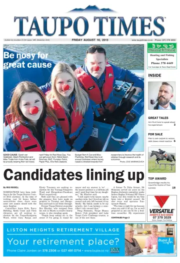Taupo Times - 16 Aug 2013