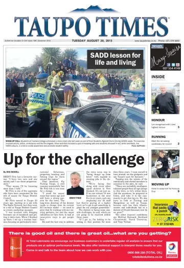 Taupo Times - 20 Aug 2013