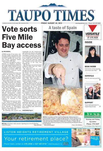 Taupo Times - 23 Aug 2013
