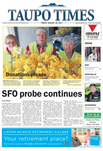 Taupo Times - 30 Aug 2013