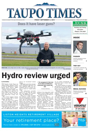 Taupo Times - 6 Sep 2013
