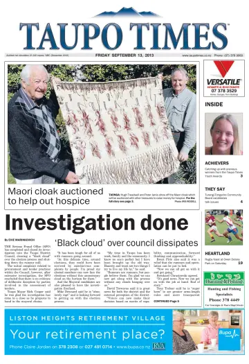 Taupo Times - 13 Sep 2013