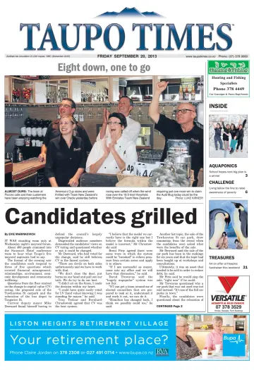 Taupo Times - 20 Sep 2013