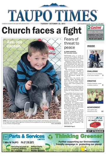 Taupo Times - 22 Oct 2013