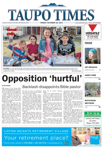 Taupo Times - 25 Oct 2013
