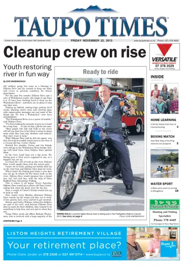 Taupo Times - 22 Nov 2013