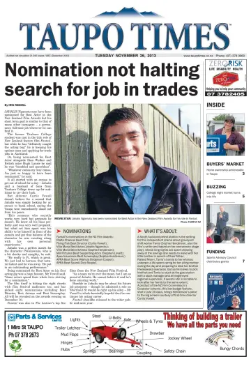 Taupo Times - 26 Nov 2013