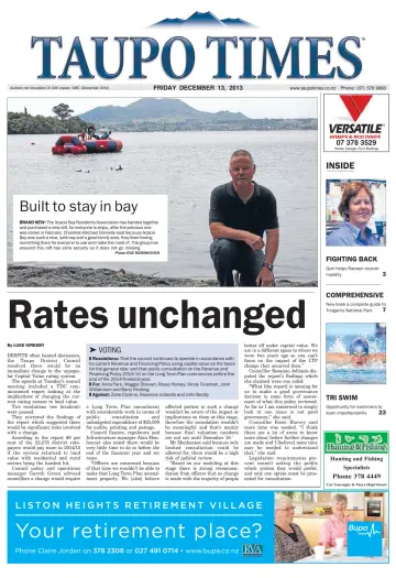 Taupo Times - 13 Dec 2013