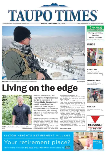 Taupo Times - 27 Dec 2013
