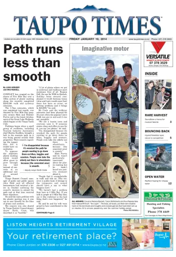 Taupo Times - 10 Jan 2014