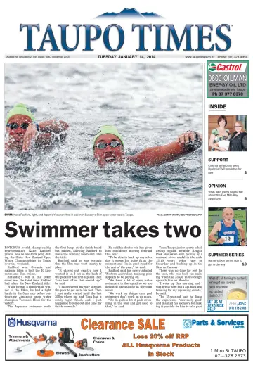 Taupo Times - 14 Jan 2014