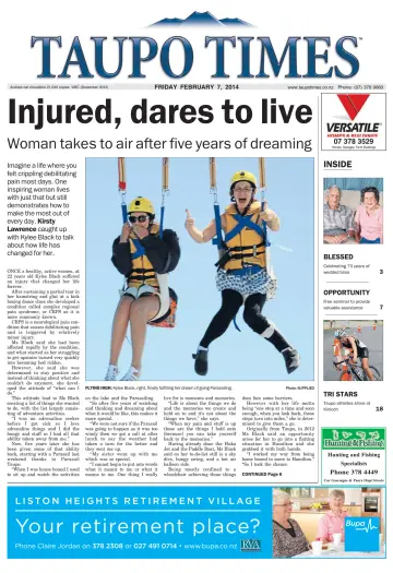 Taupo Times - 7 Feb 2014