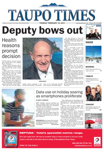 Taupo Times - 18 Feb 2014