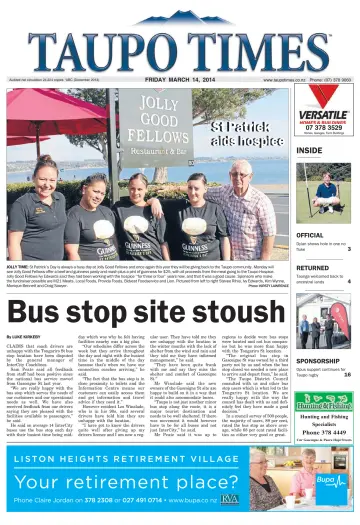 Taupo Times - 14 Mar 2014