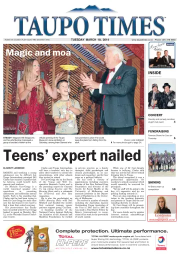 Taupo Times - 18 Mar 2014