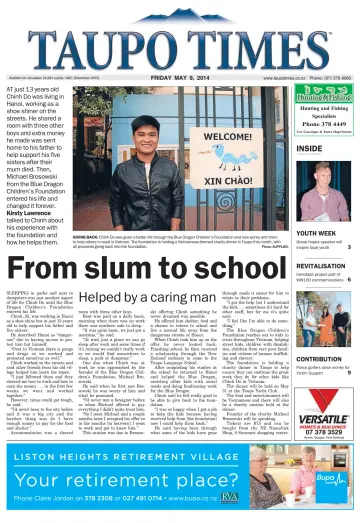 Taupo Times - 9 May 2014