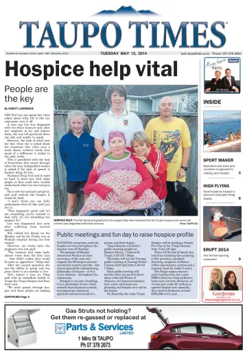Taupo Times - 13 May 2014