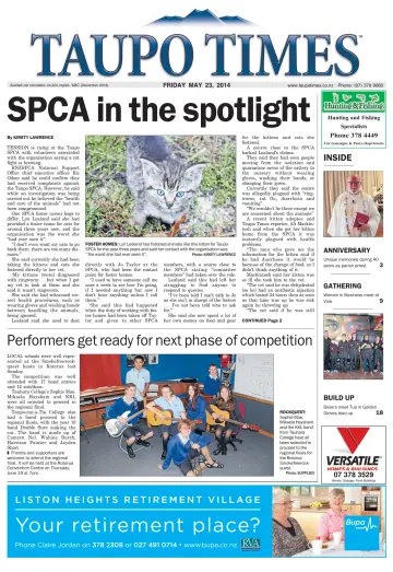 Taupo Times - 23 May 2014