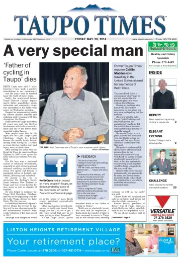 Taupo Times - 30 May 2014