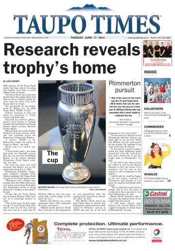 Taupo Times - 17 Jun 2014