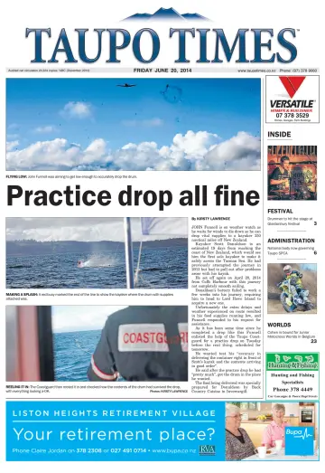 Taupo Times - 20 Jun 2014