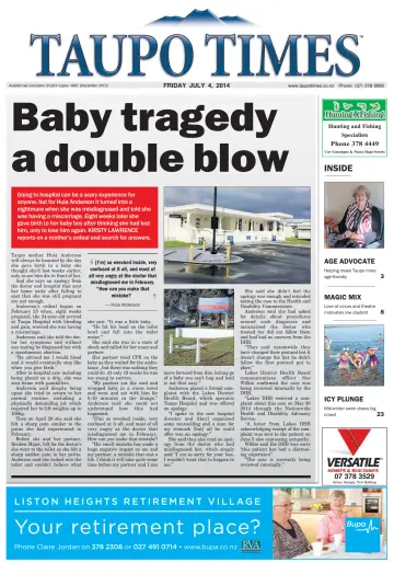 Taupo Times - 4 Jul 2014