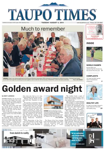 Taupo Times - 5 Aug 2014