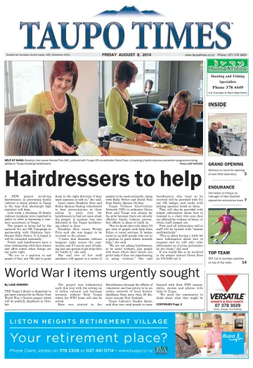 Taupo Times - 8 Aug 2014