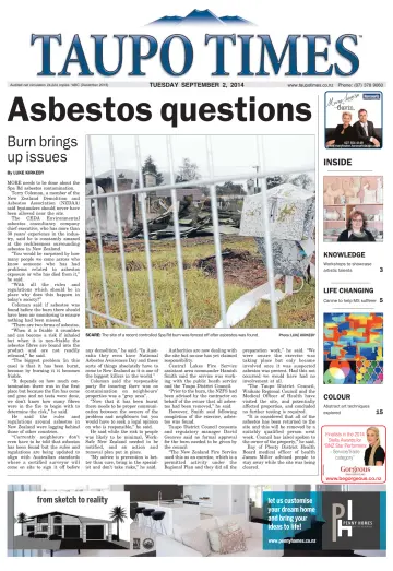 Taupo Times - 2 Sep 2014