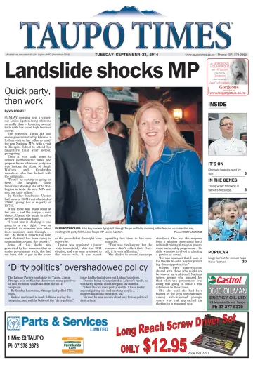 Taupo Times - 23 Sep 2014