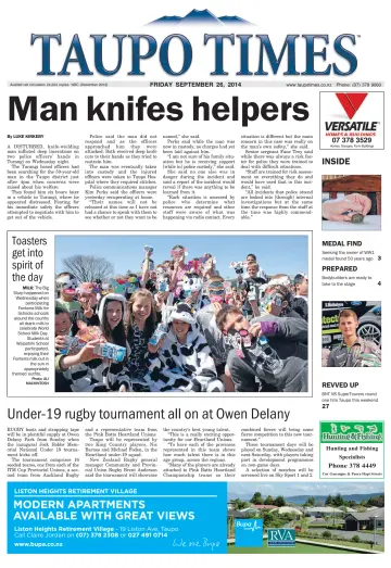 Taupo Times - 26 Sep 2014