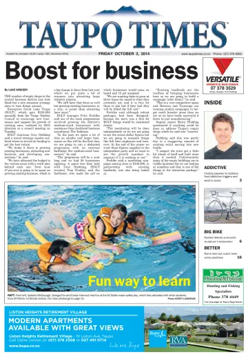 Taupo Times - 3 Oct 2014