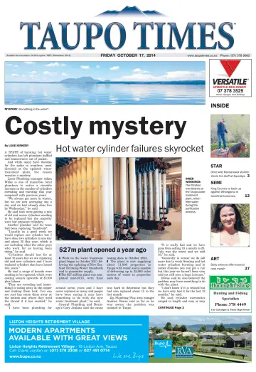 Taupo Times - 17 Oct 2014