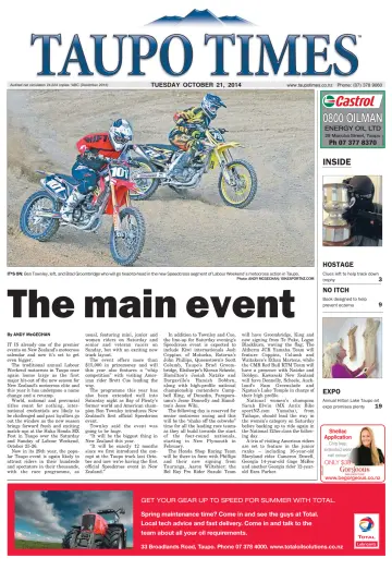 Taupo Times - 21 Oct 2014