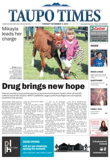 Taupo Times - 4 Nov 2014