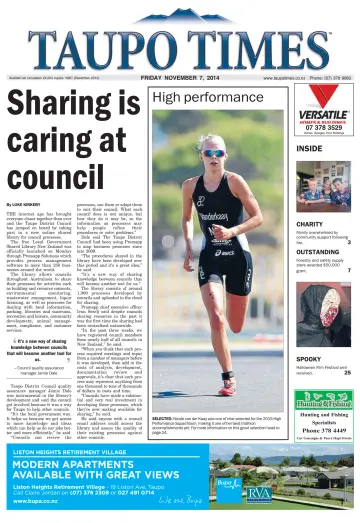 Taupo Times - 7 Nov 2014