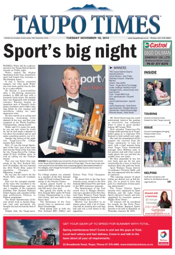 Taupo Times - 18 Nov 2014