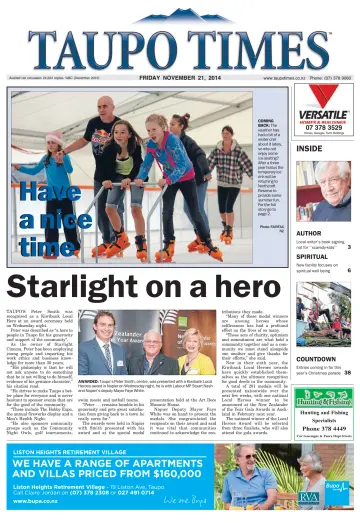 Taupo Times - 21 Nov 2014