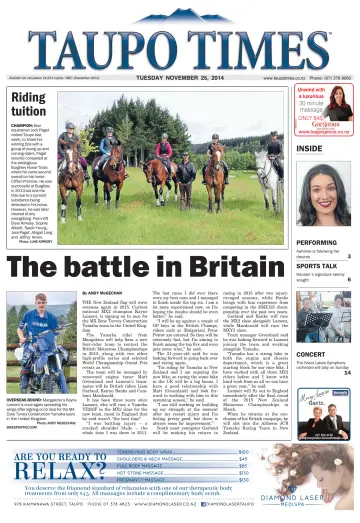 Taupo Times - 25 Nov 2014
