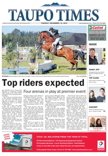 Taupo Times - 16 Dec 2014